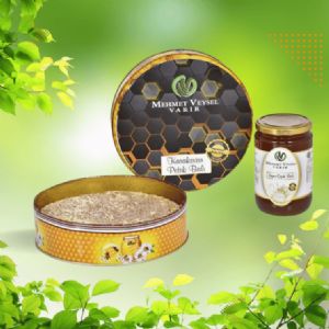 1kg Karakovan Petek Balı + 1kg Süzme Çiçek Balı