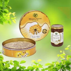 1kg Petek Balı + 1kg Süzme Çiçek Balı